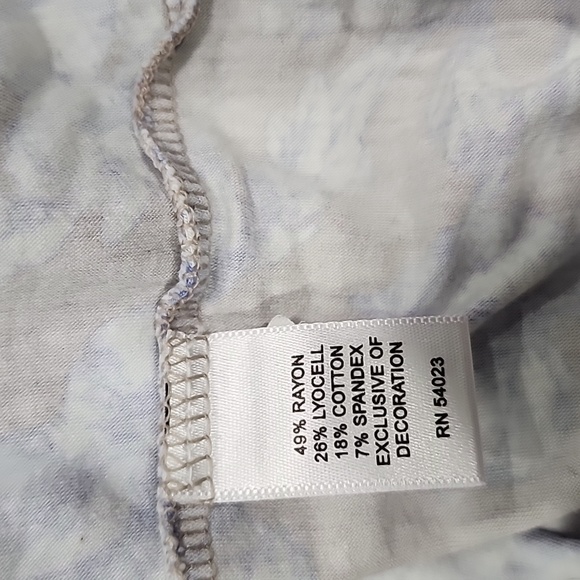 Women Banana Republic #flower shirt M - Picture 6 of 8